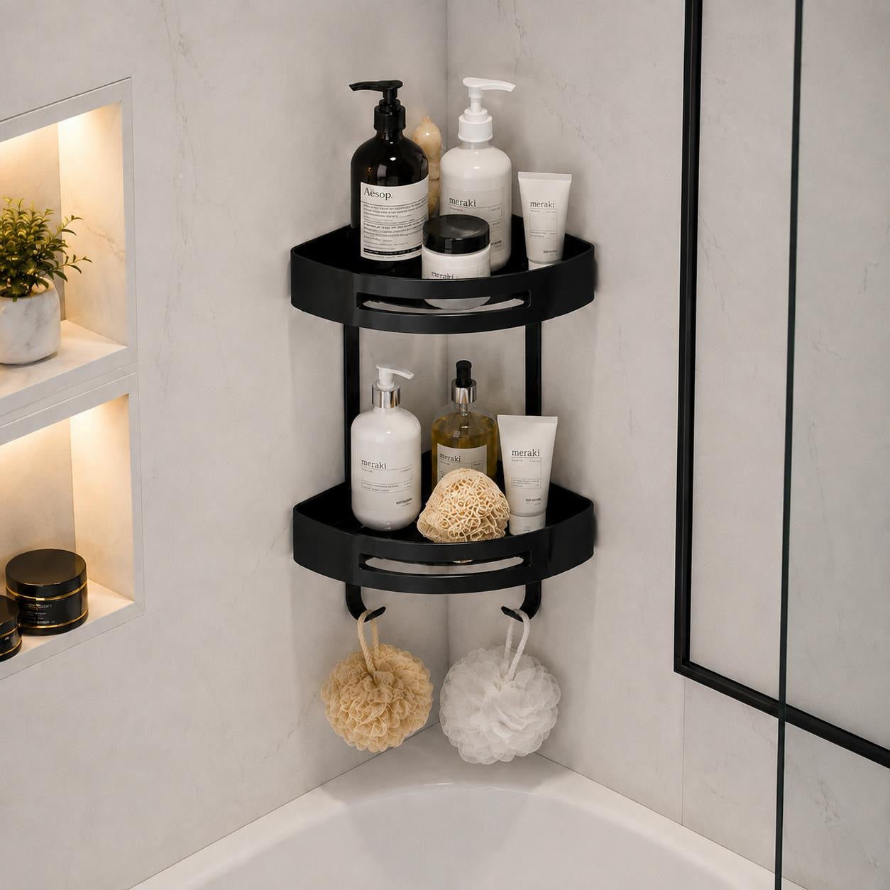 Bathroom corner 203 black