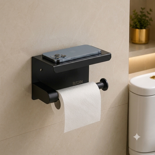 Paper holder (open square) black
