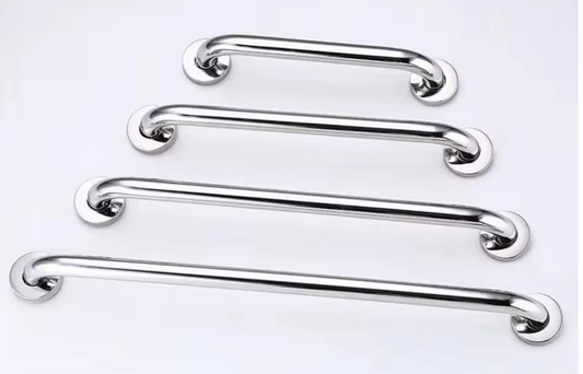 مقبض حوض الاستحمام فضي 