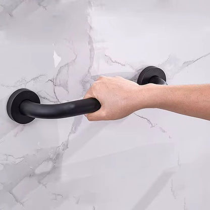 مقبض حوض الاستحمام باللون الأسود 