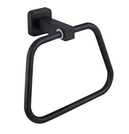 إكسسوارات الحمام 89 قطعة سوداء