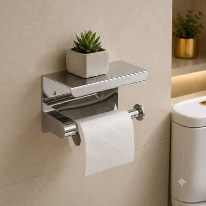 Paper holder (open square) silver