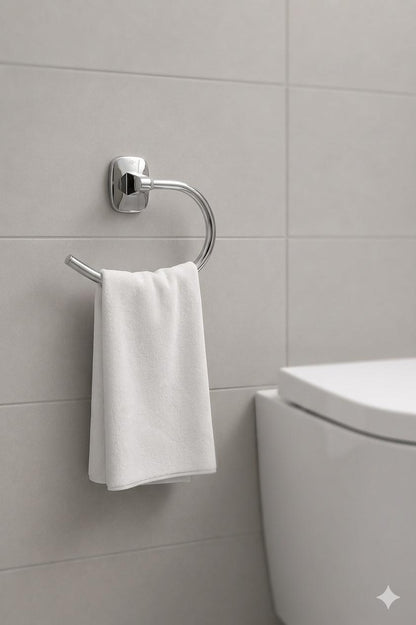 Delight Bathroom Accessories Set 116 silver color