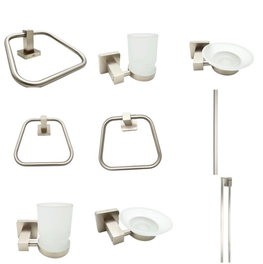 قطع اكسسوارات الحمام 89 رمادي