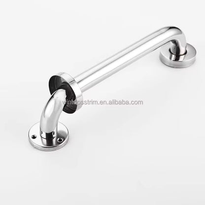 مقبض حوض الاستحمام فضي 