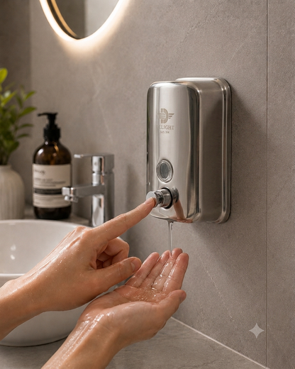 Shampoo Dispenser 601 silver