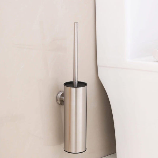 Toilet brush 2025 gray with holder