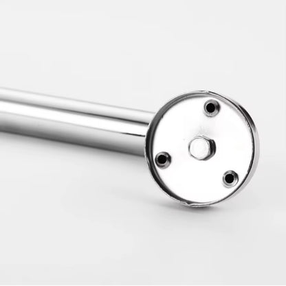 مقبض حوض الاستحمام فضي 