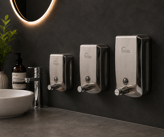 Shampoo Dispenser 602 Silver