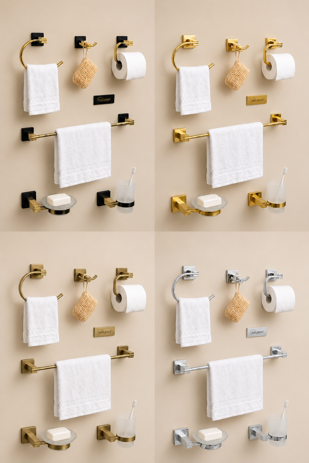 Delight  Bathroom Set 8900