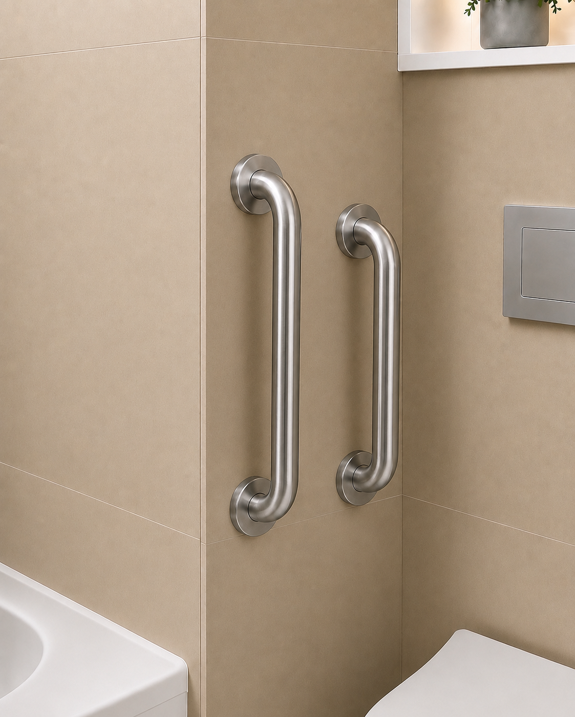 Matte Bathroom Grab Bar 32mm