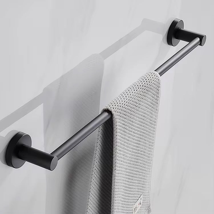 قطع إكسسوارات الحمام 93 لون أسود