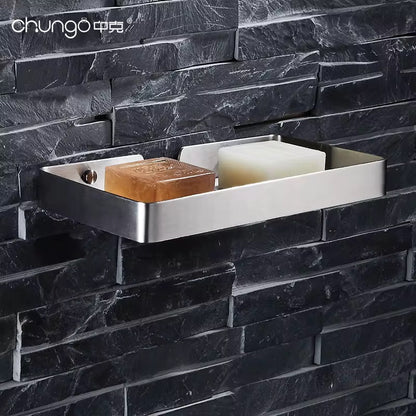 حامل صابون رمادي