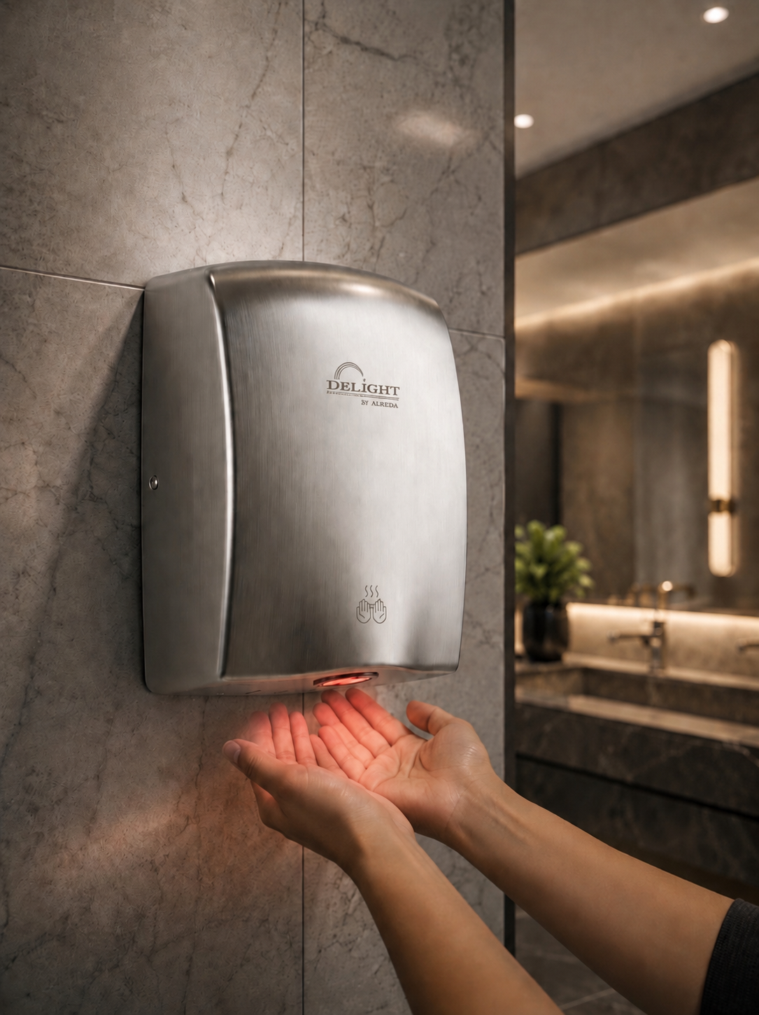 Hand Dryer 1020 gray