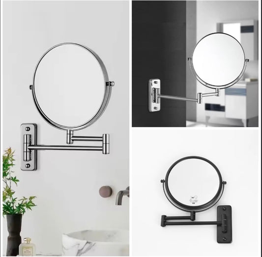 مرآة معدنية مربعة