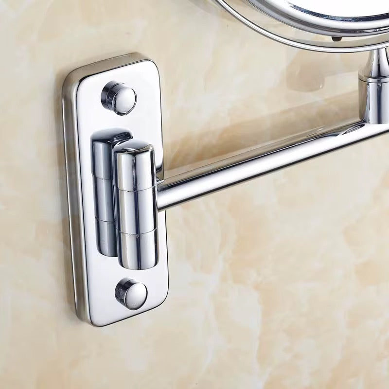 مرآة معدنية مربعة