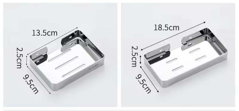 حامل صابون 01 فضي