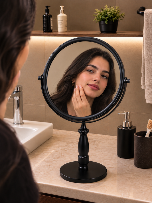 Mirror stand E4 Black