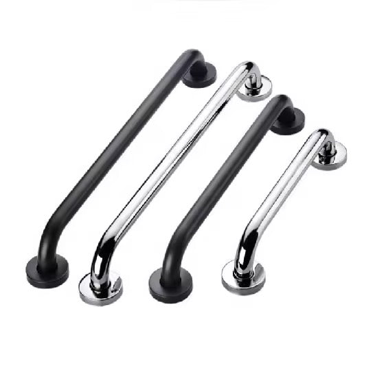 مقبض حوض الاستحمام باللون الأسود 