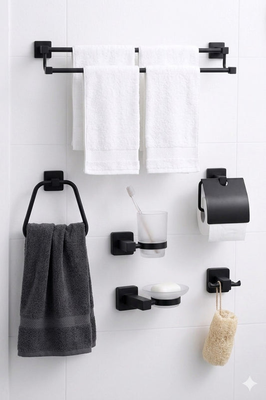 Bathroom Accessories pices 89 black