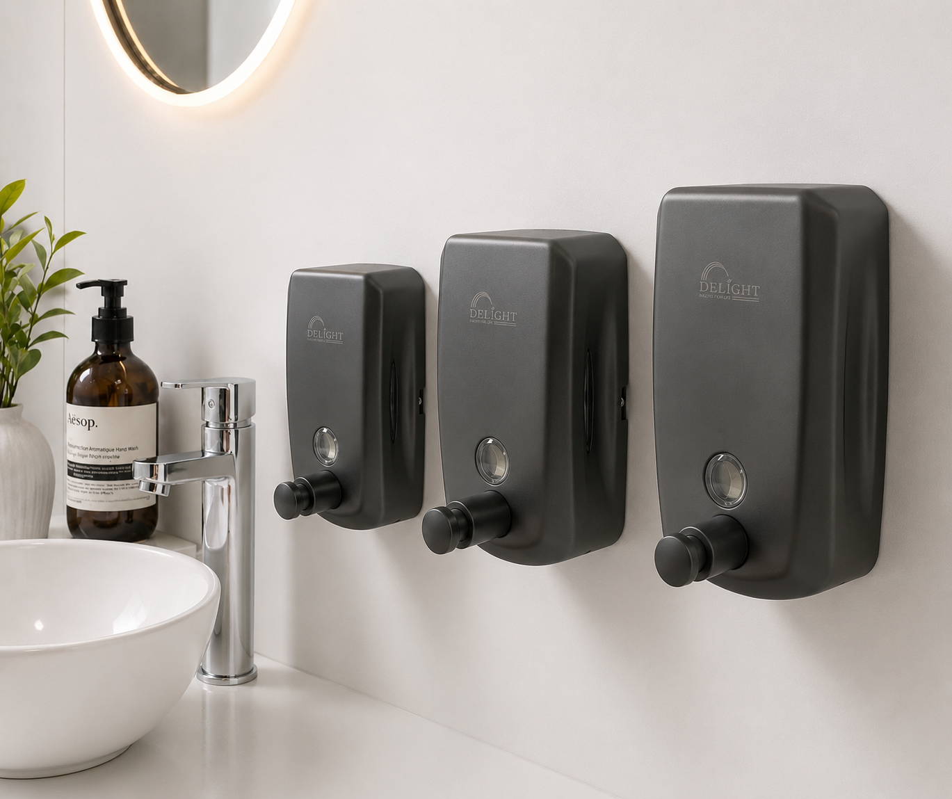 Shampoo Dispenser 602 gray