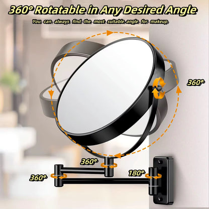 مرآة معدنية مربعة