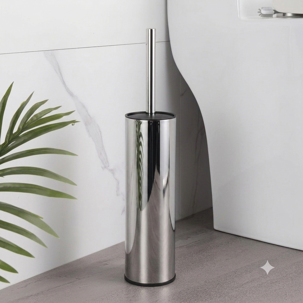 Toilet brush 2025 silver without holder