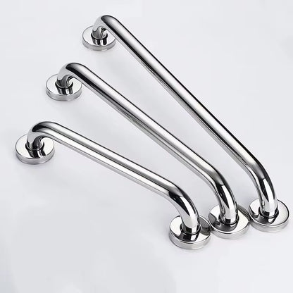 مقبض حوض الاستحمام فضي 