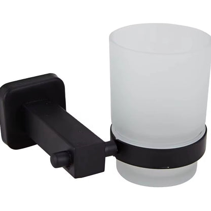 إكسسوارات الحمام 89 قطعة سوداء