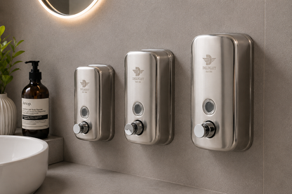Shampoo Dispenser 601 silver