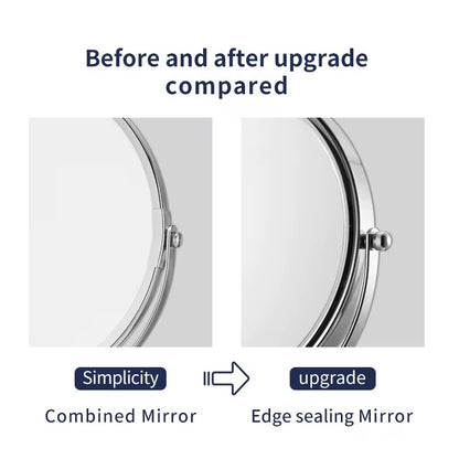 مرآة معدنية مربعة