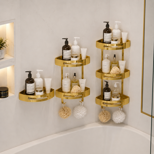 Bathroom corner 203 gold
