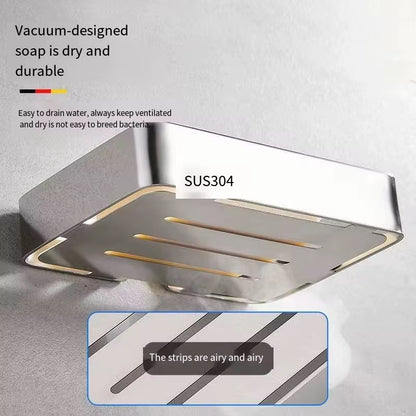 حامل صابون رمادي