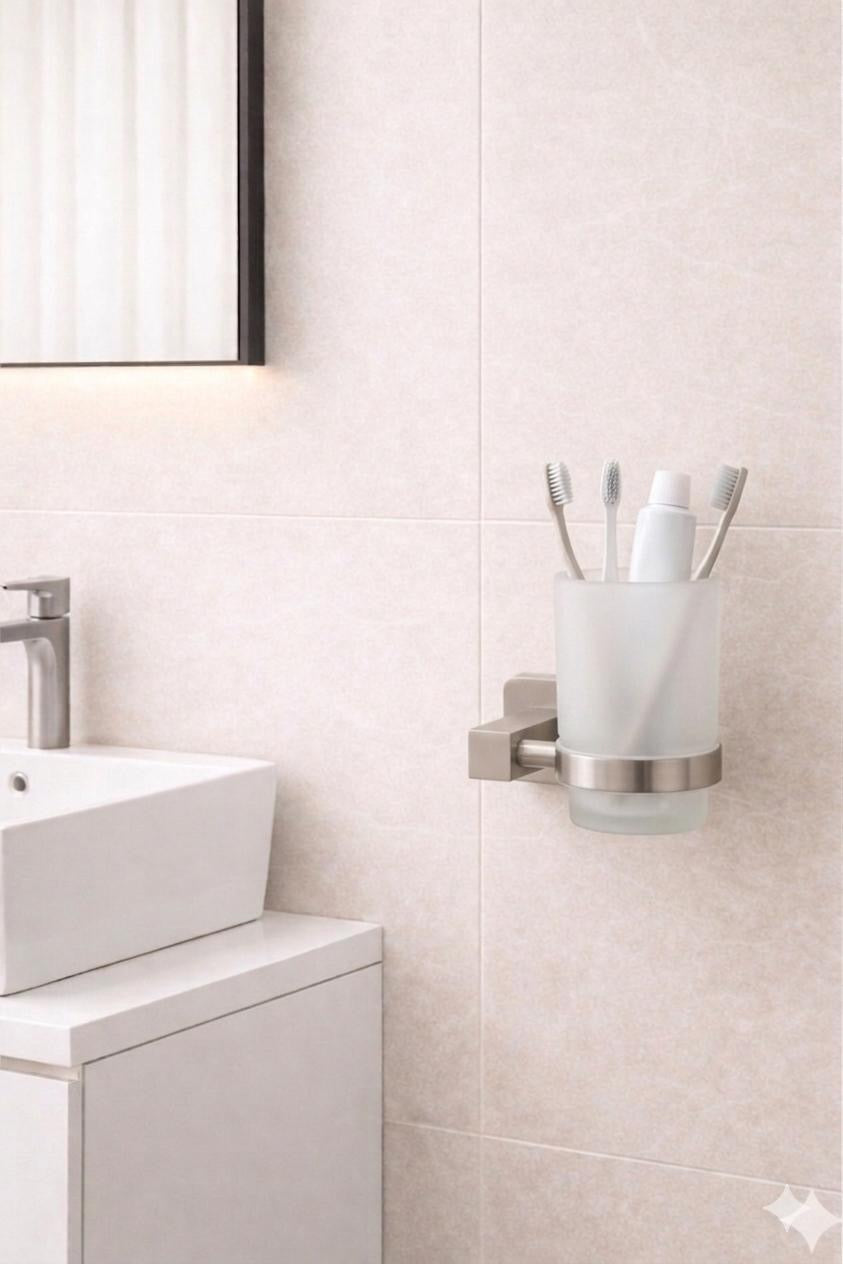 Delight Bathroom Accessories Set 89 gray color