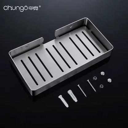 حامل صابون رمادي