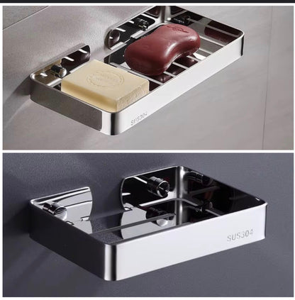 حامل صابون 01 فضي