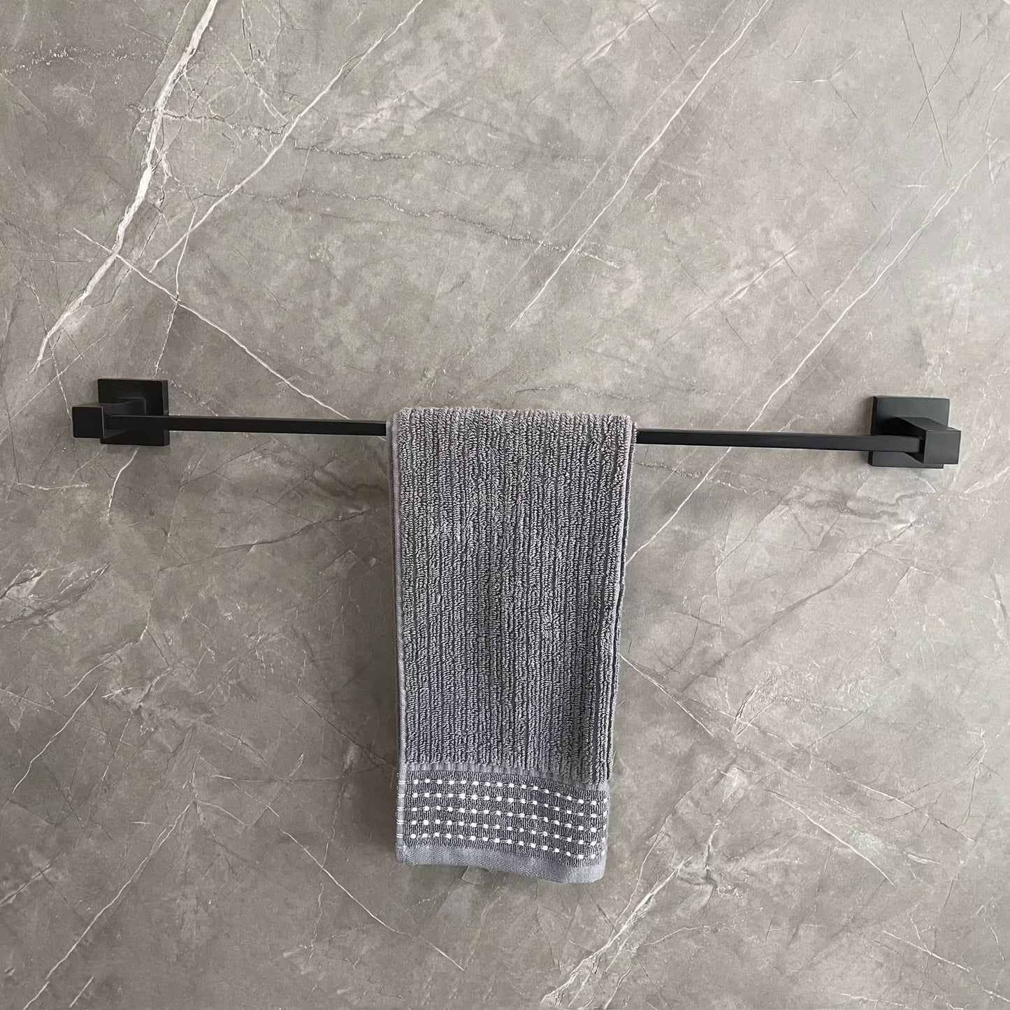 إكسسوارات الحمام 89 قطعة سوداء