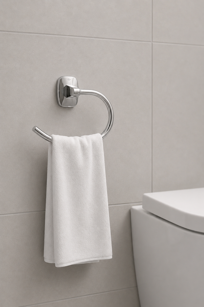 Delight Bathroom Accessories Set 116 silver color