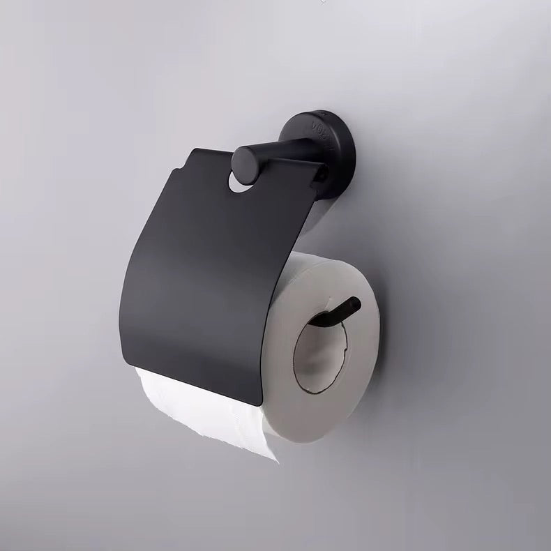 قطع إكسسوارات الحمام 93 لون أسود