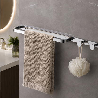 Delight Stainless Steel 304 Towel Bar & Hooks /121