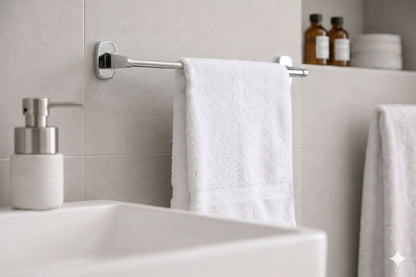 Delight Bathroom Accessories Set 116 silver color