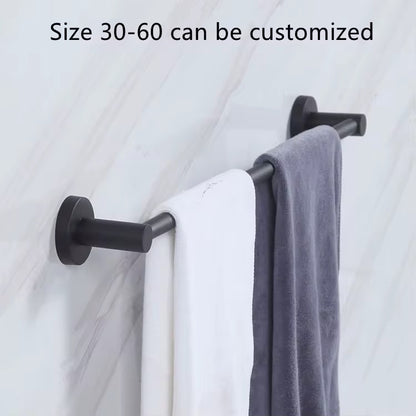 قطع إكسسوارات الحمام 93 لون أسود