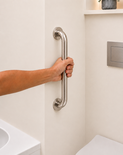 Matte Bathroom Grab Bar 25 mm