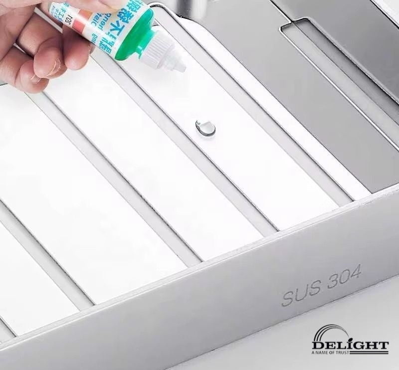 حامل صابون رمادي