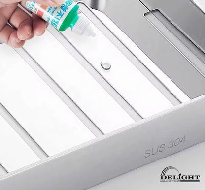 حامل صابون رمادي