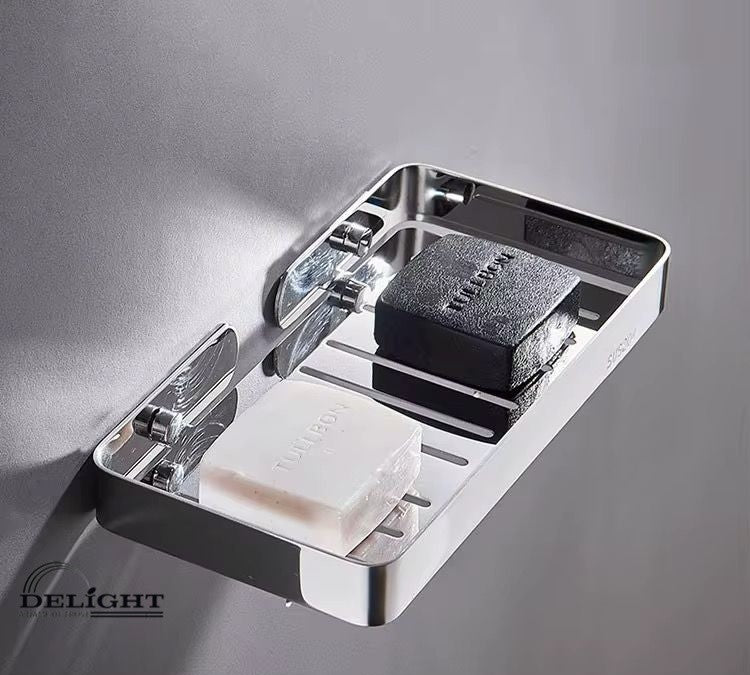 حامل صابون 01 فضي