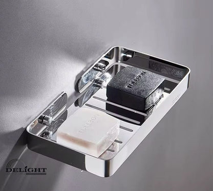 حامل صابون 01 فضي