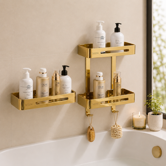 Bathroom corner 204 gold
