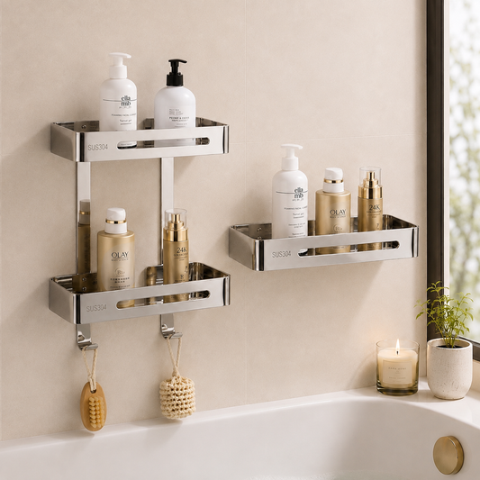 Bathroom corner 204 silver