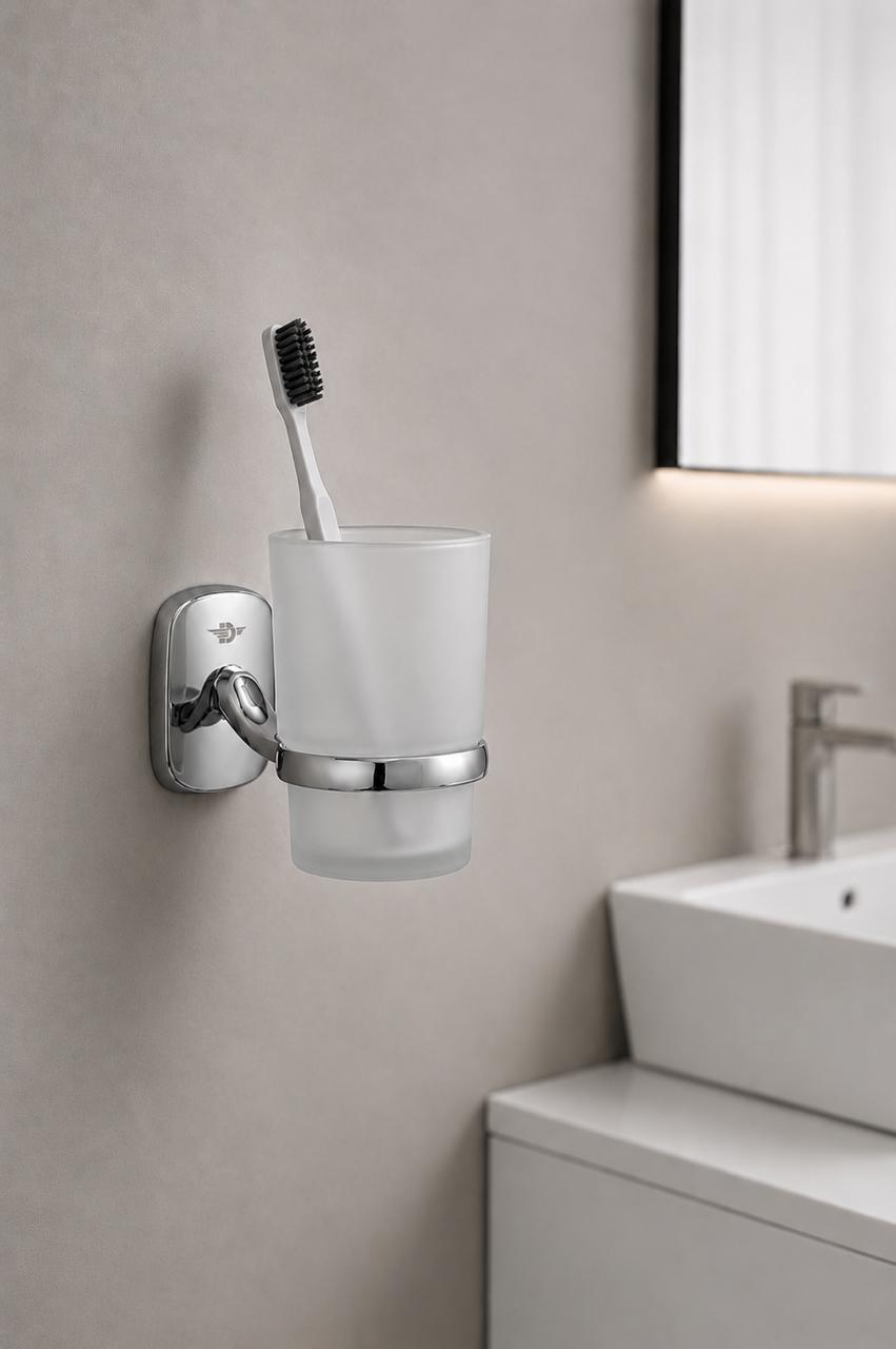 Delight Bathroom Accessories Set 116 silver color